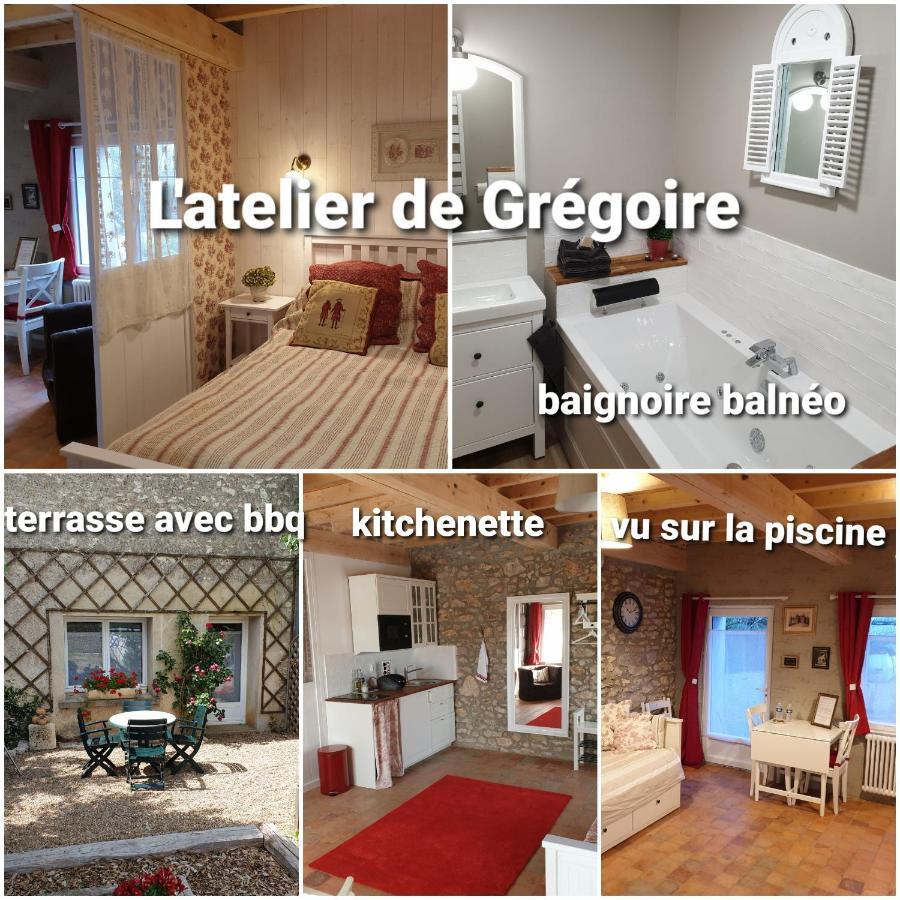 Le Grand Cedre Spa Et Sauna Interieur Piscine Marolles  エクステリア 写真